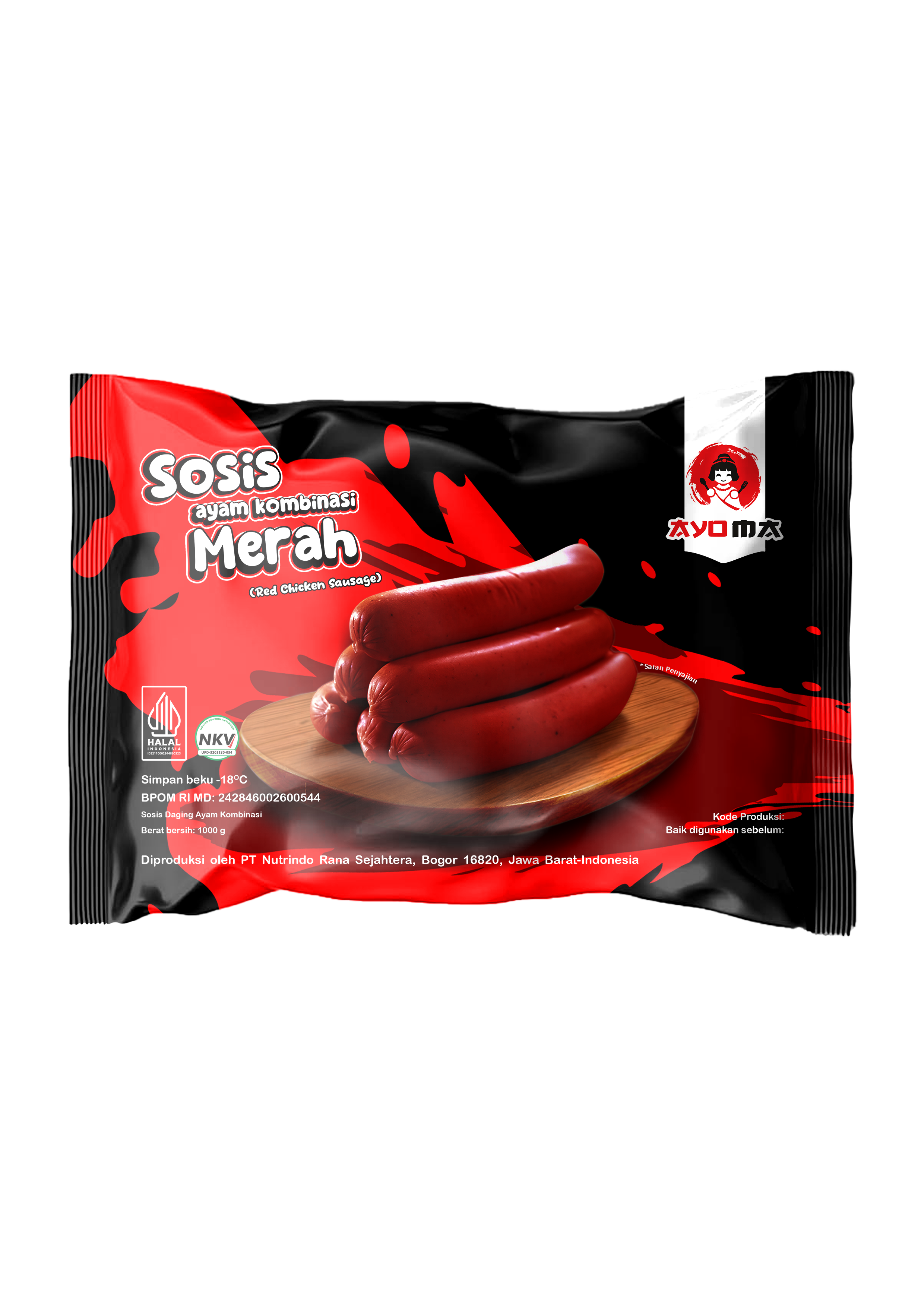 Ayoma sosis Reguler Sapi