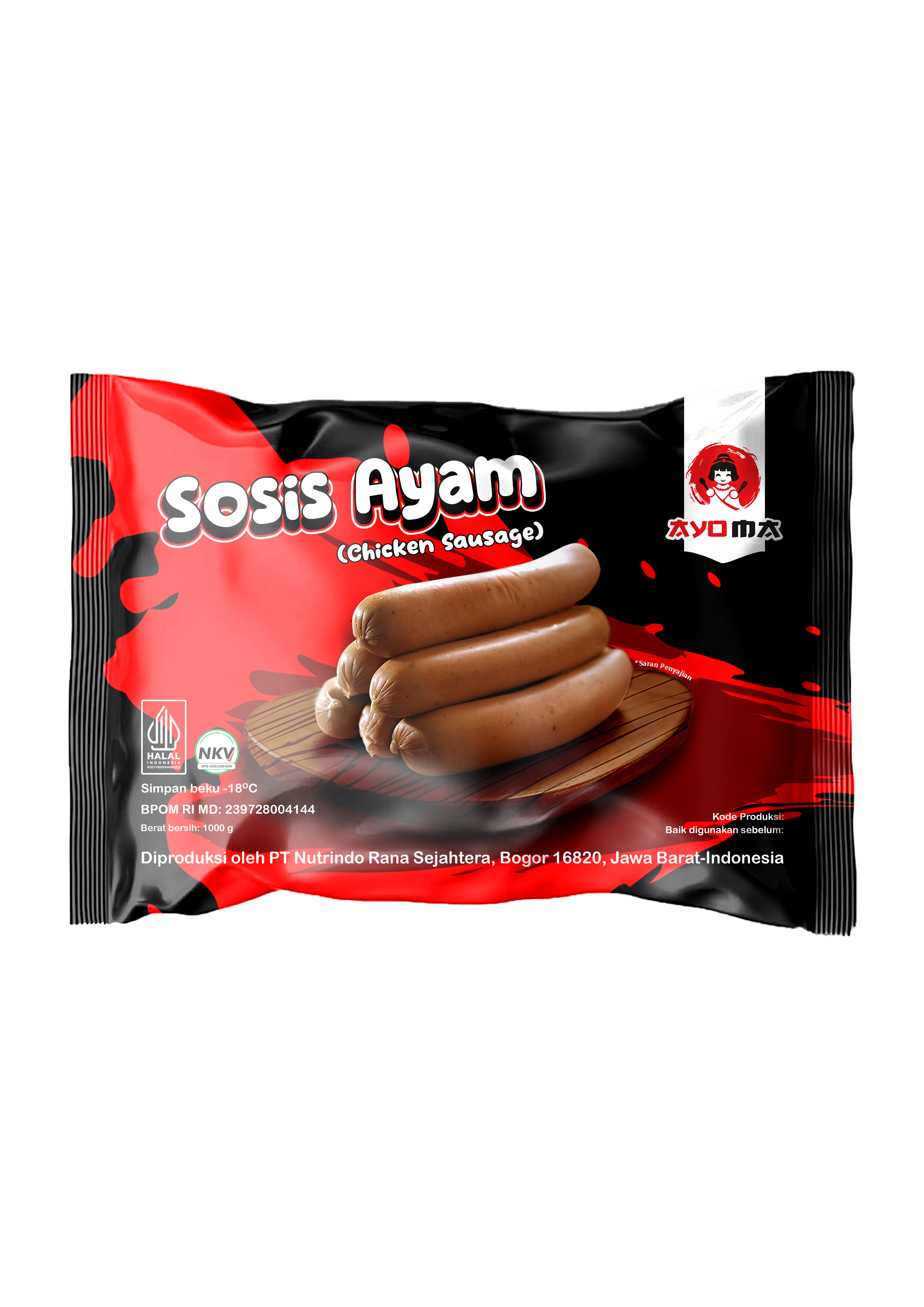 Ayoma  Sosis Reguler Ayam